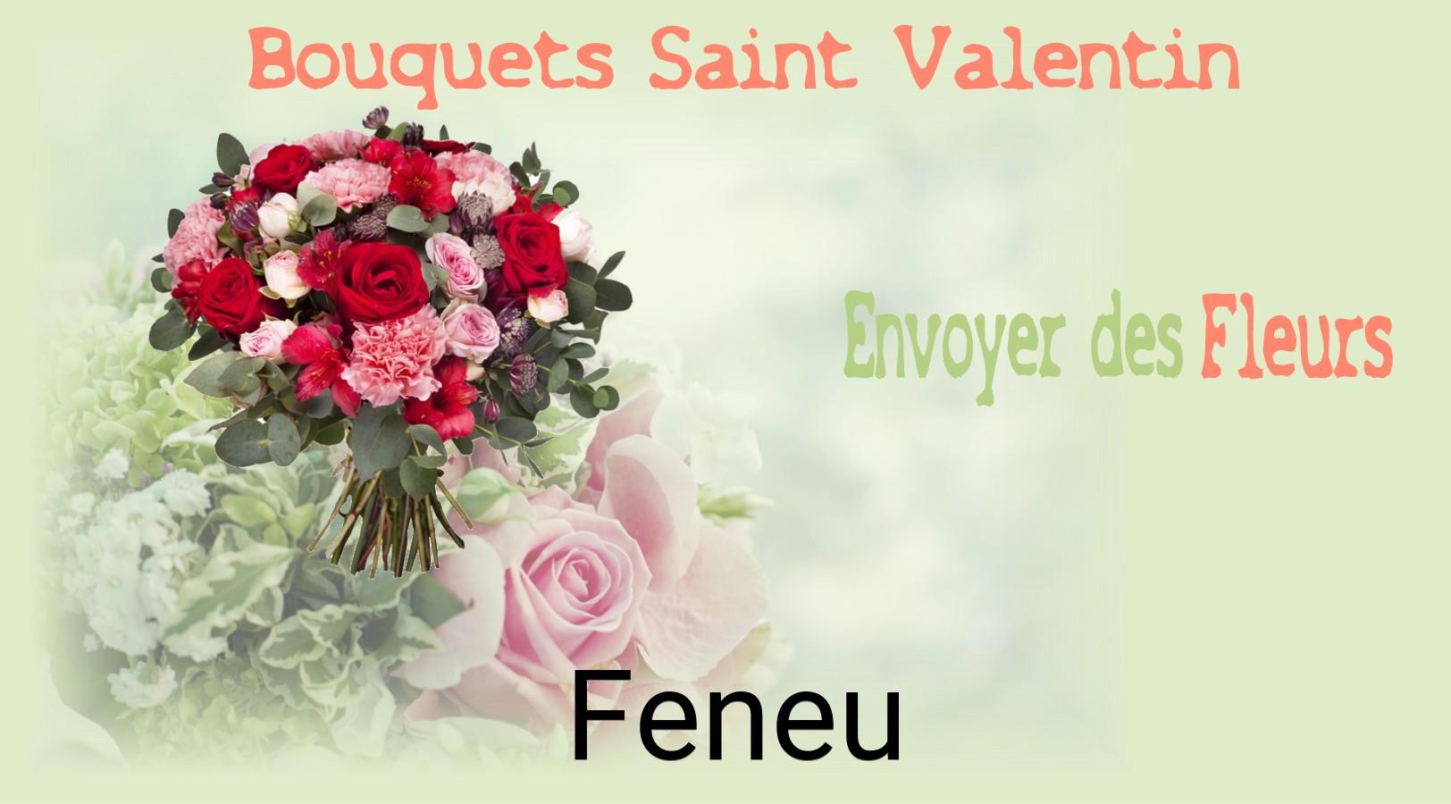 Roses de Saint-Valentin livrées à Feneu